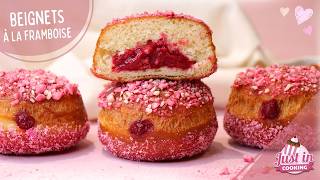 Recette de Beignets à la Framboise | Sans Robot 🍩 Spécial Saint-Valentin & Mardi Gras 💗