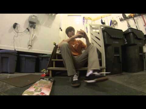 how to practice skateboarding inside