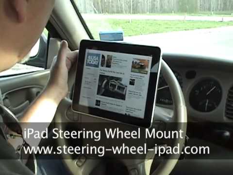 iPad Steering Wheel Mount