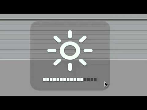 how to turn down brightness on mac