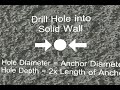 How to install on concrete, brick, and masonry walls with the ALLIGATOR All Purpose Anchor. It holds more than metal or chemical anchors of comparable screw size and also holds if it hits an unexpected cavity in the wall, such as hollow brick, hollow block, tile over drywall, or in gypsum board or plasterboard. For more information, visit: www.toggler.com