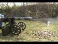 Russian Maxim 1910 machine gun