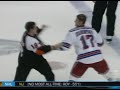 Brandon Dubinsky vs Mike Richards Oct 11, 2008 Brandon Dubinsky vs Mike Richards Oct 11, 2008