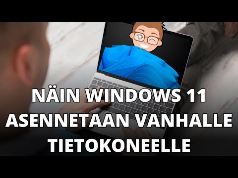 Näin päivität Windows 11-käyttöjärjestelmän myös vanhalle koneelle (erittäin helppo tekniikka!) - YouTube