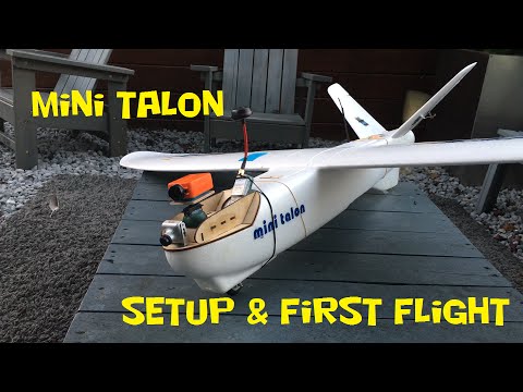 Banggood Mini Talon setup and first flight