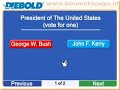 Voting machine (Bush vs. Kerry)