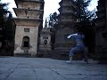 Shaolin Kung Fu - My Student Zhu Peng Practising (Tong Bi Dao)