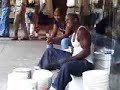 musicien de rue - batteur