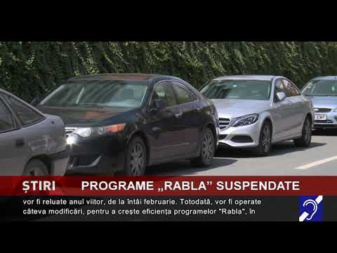 Programe ”Rabla” suspendate