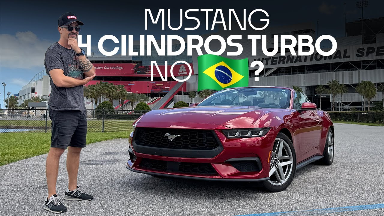 DARIA CERTO no Brasil? Ford Mustang 2.3 Turbo tem 315 cv e poderia chegar abaixo de R$ 400 mil