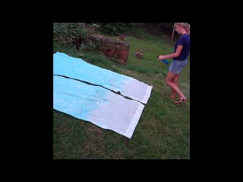 how to dye curtains white