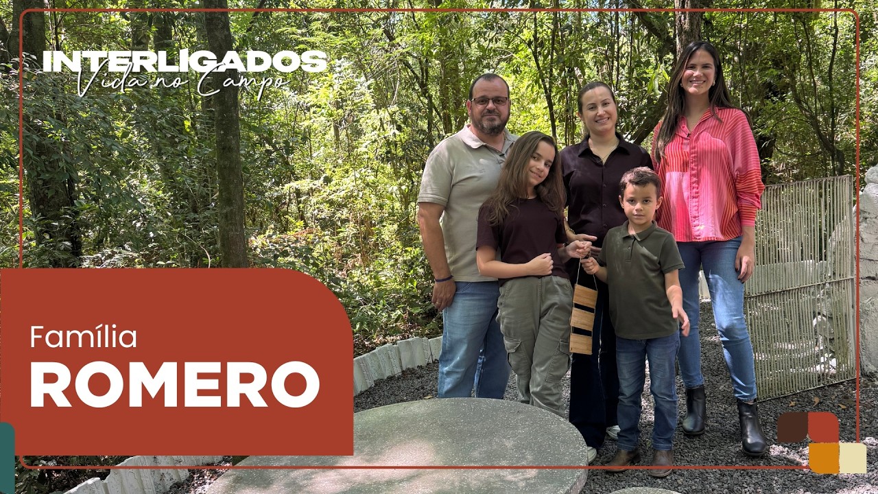 Três gerações unidas no campo, a história da Família Romero | Interligados - Vida no Campo