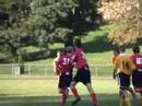 Regis High School soccer goal