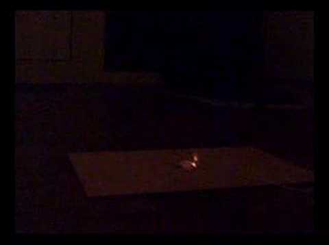 Red Flare with Strontium Carbonate