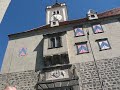 Austria - Riegersburg moat with water - real medieval castle