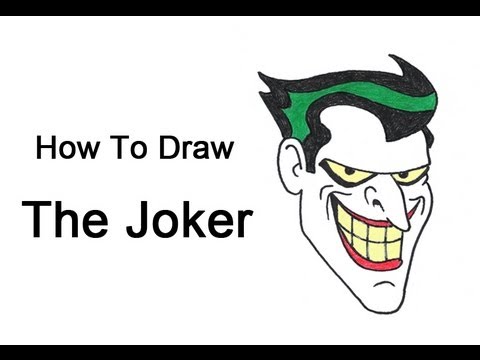 how to draw batman v.s joker