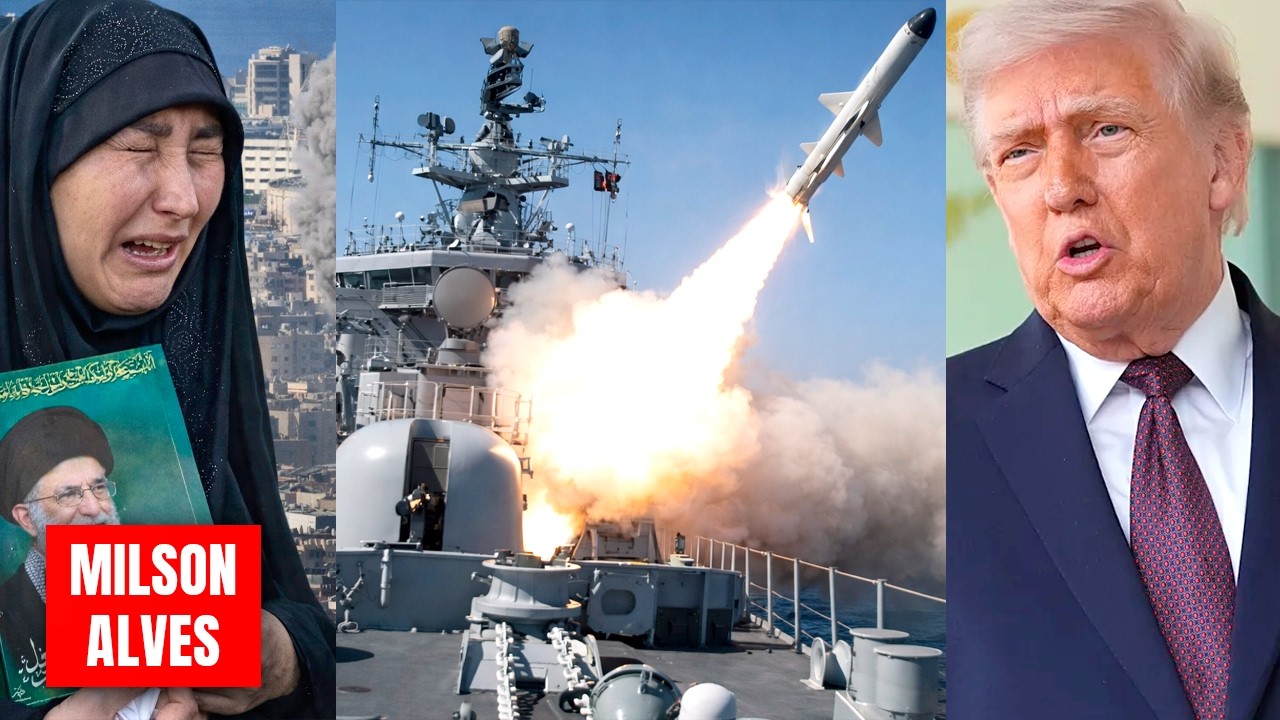 ÚLTIMAS: bloqueio de TRUMP acaba de empurrar o IRÃ ao extremo limite