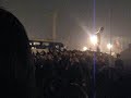 Some police the night before the flag raising in Beijing