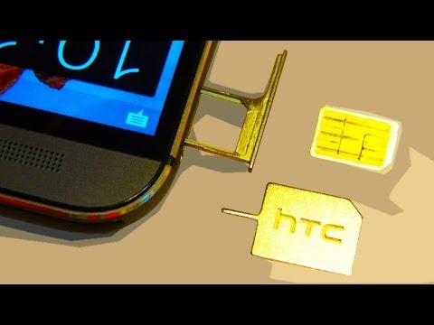 HTC ONE M8 Sim Card? + Install