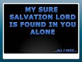 All I Need_Lyrics