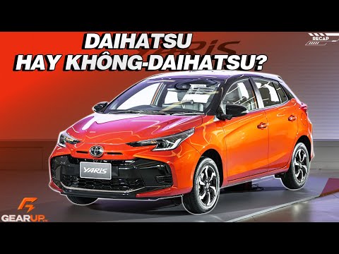 Toyota Yaris 2023 như này thì Toyota Vios 2023 chắc không khác: facelift nhẹ thôi! | GearUp Recap 78