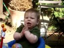 Reuben clapping!