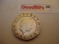 Undated 20p coin on BOTH sides. No date or Head or Tail