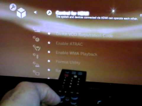 how to control ps3 with tv remote