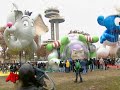  macys parade raw video: test macy's balloons