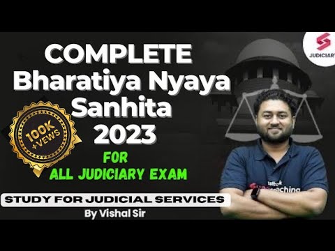 Complete BNS for All Judiciary Exam || BNS 2023 || Bharatiya Nyaya Sanhita || #bns #bns2023
