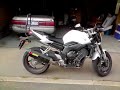 my fz1n with akrapovic exhaust