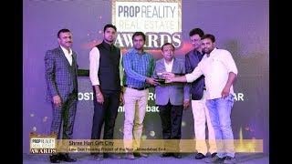 Winner of Prop Reality Real Estate Awards 2017 - SHREE HARI GIFT CITY, AHMEDABAD.