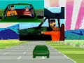 i made this four or five years ago. there always seemed to be no shortage of roads in video games but a weird lack of any kind of hitchhiking.