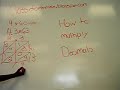 Multiply Decimals with Lattice Mathcast