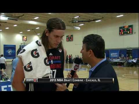 draft - Check out 7 foot center Kelly Olynyk working out and speaking to the media at the 2013 Draft Combine! Catch all the Combine coverage on ESPNU/ESPN 2 Thursday...