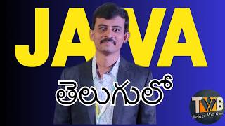 Java Tutorial in Telugu  Telugu Web Guru  Part -1 