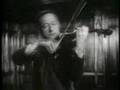 Jascha Heifetz plays Brahms Hungarian Dance #7