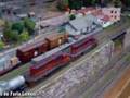 Uma Viagem com as SD40-2 pela Maquete da Fábrica