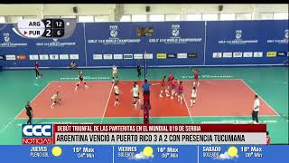DEBÚT TRIUNFAL DE LAS PANTERITAS EN EL MUNDIAL U19 DE SERBIA