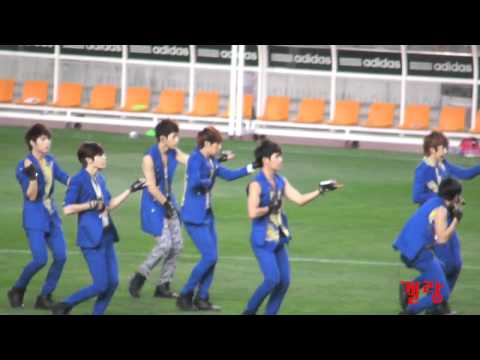 120617 INFINITE 수원 삼성 블루윙즈 공연 추격자