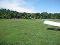 Cessna Bird dog departing from Gaston's