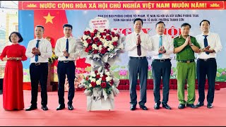 Ngày hội toàn dân bảo vệ an ninh Tổ quốc phường Thanh Sơn năm 2024