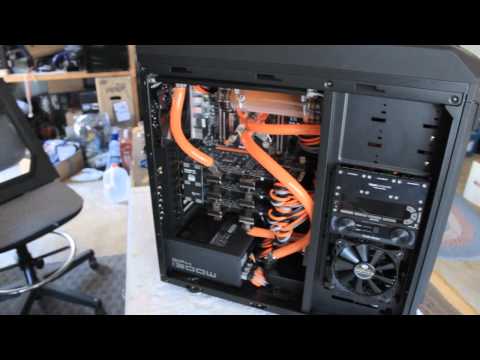 how to set up water cooling