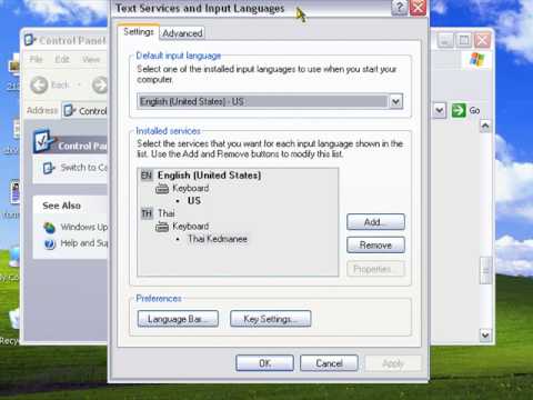 how to add indian language in xp