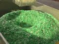 Proceso de Reciclado de Botellas Pet y convertido en fibra Rpet