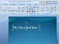 Change the Direction of Text in PowerPoint 2007