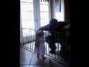 Funny Crawl in Easter Dress