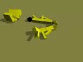centipede: one creature uses its complex 