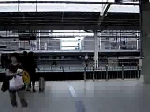 500系のぞみ乗車中：京都駅停車