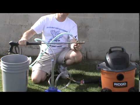 how to get water out of carburetor